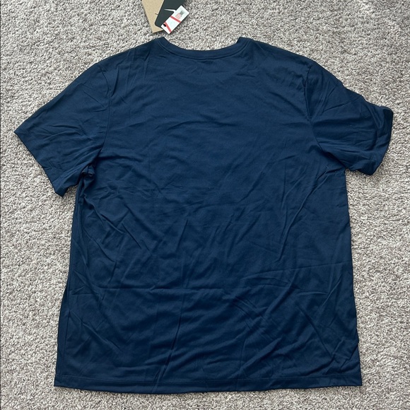 Jordan Men's Michigan Wolverines Navy Logo Shirt - Picture 6 of 8